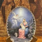 Bradford Exchange Hector Garrido The Nativity Dekoratif Porselen Duvar Tabağı