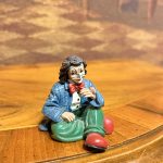 Gilde Clowns Koleksiyonluk Palyaço Biblo – El Boyama Vintage Dekoratif Figür (5x5 cm)