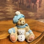 Cherished Teddies Jack Ayıcık Biblo – Kış Temalı Koleksiyonluk Figür (7x6 cm)