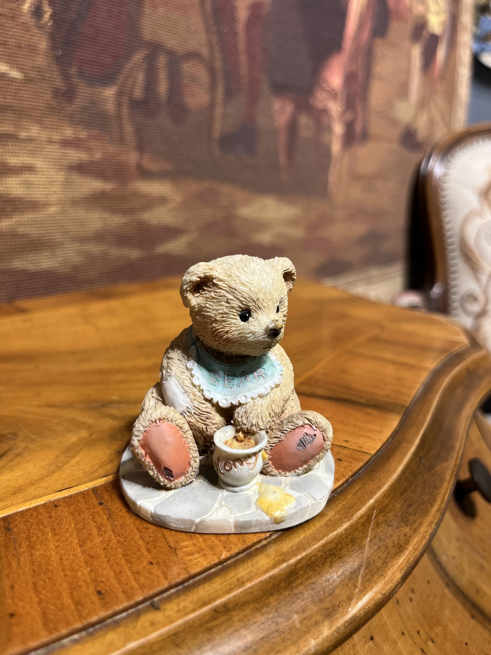 IMG_3785-scaled-1.jpg Cherished Teddies “Benji” 1991 Koleksiyon Biblo – Life Is Sweet Serisi Enesco 5x6 cm - Görsel 1