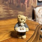 Cherished Teddies 1998 Baba Ayıcık Biblo – “The Most Important Job” Enesco Figür 6x4 cm