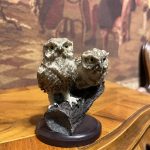 Eaglemoss Steinkauz Baykuş Figürü – El Boyaması Koleksiyon Biblo 9x9 cm