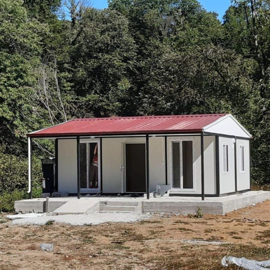 Amasya Verandalı Konteyner Ev