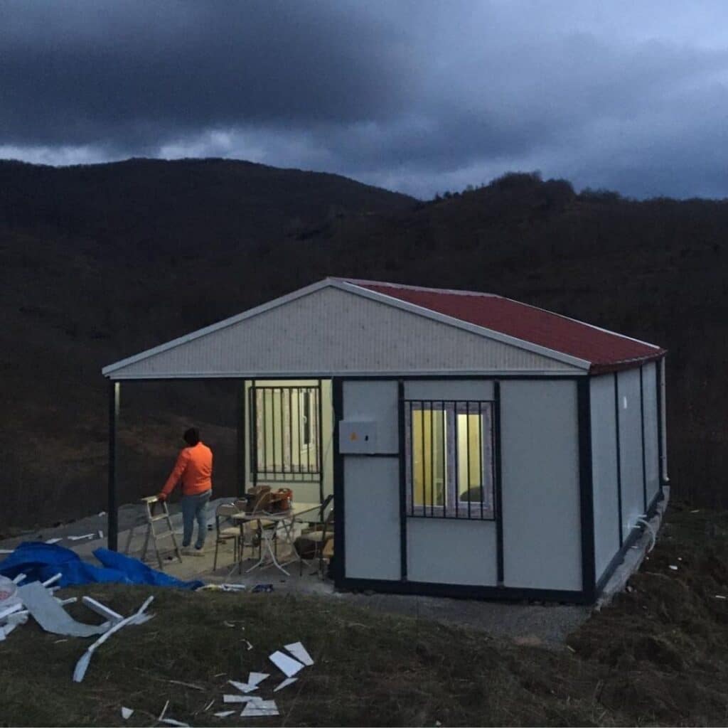 Amasya Verandalı Konteyner Ev