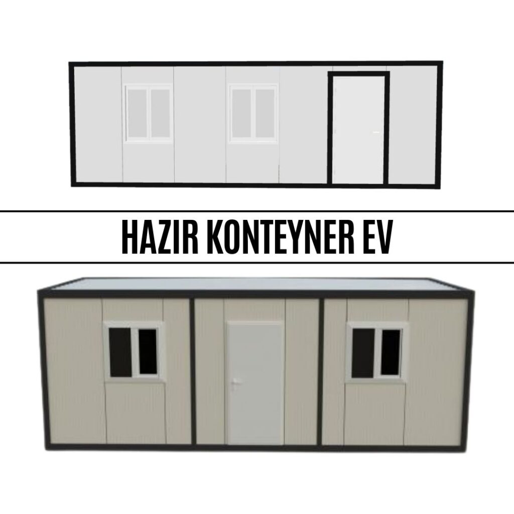 Sinop Hazır Çatılı Konteyner Ev Üniteleri