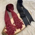 Takı kurdelesi. Bordo